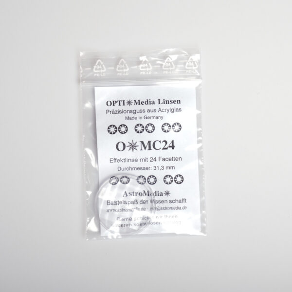 Lens acryl facet