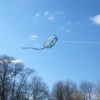 De sleutelhanger-vlieger
