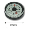 Kompas mini ø20 x 8 mm