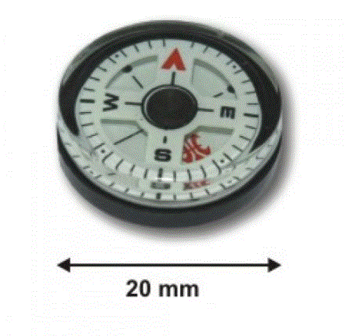 Kompas mini ø20 x 8 mm