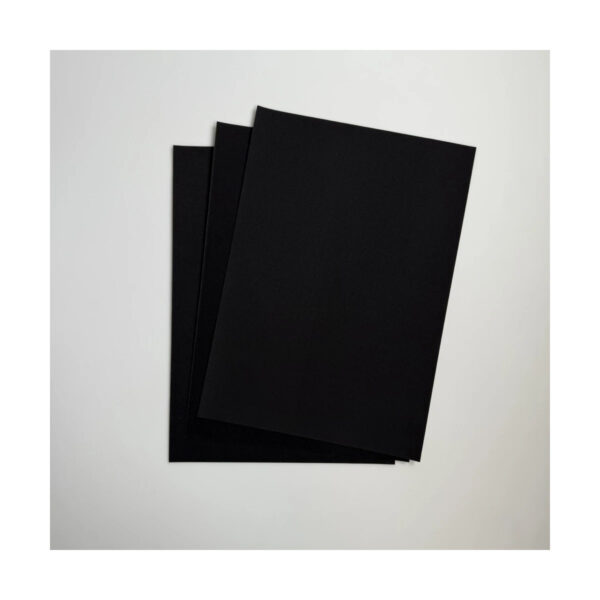 Velourspapier, ultrazwart