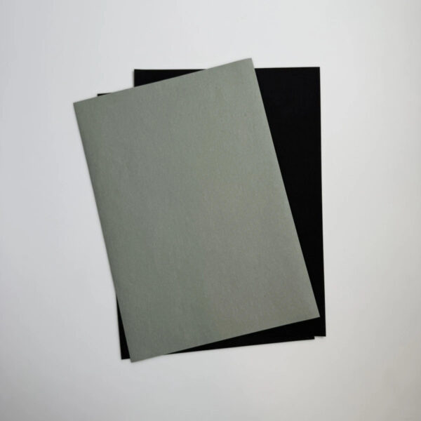 Velourspapier, ultrazwart